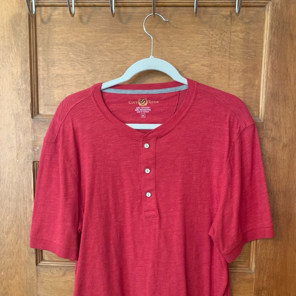 Club Room Button T-Shirt